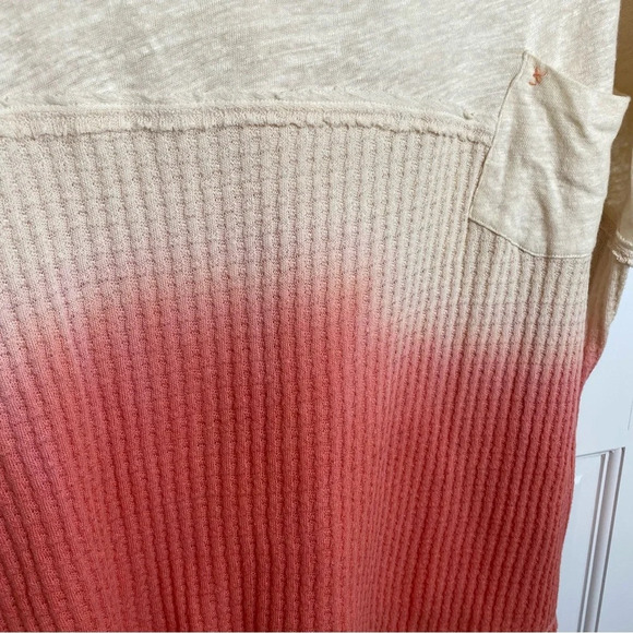 We The Free Cream and Pink Gradient Tee - Picture 2 of 11